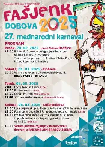 Fašjenk Dobova 2025