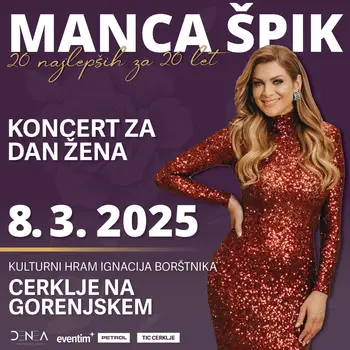 Manca Špik - koncert za dan žena
