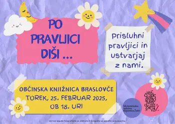 Po pravljici diši v Občinski knjižnici Braslovče