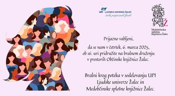 Študijsko-bralni klub v sodelovanju Medobčinske splošne knjižnice Žalec in UPI Ljudske univerze Žalec