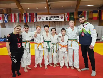 Odličen nastop judoistov na mednarodnem tekmovanju Zrinski Open v Čakovcu