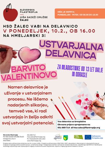 VALENTINOVA USTVARJALNA DELAVNICA