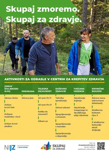  Preventiva je ključ do zdravja – izkoristite brezplačne programe v centrih za krepitev zdravja