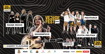 VEJŽDE FEST 2025 - Šest vrhunskih slovenskih glasbenikov/skupin, en vikend!