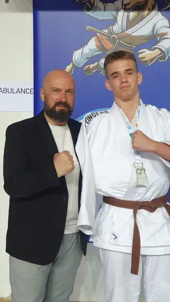 Na evropskem prvenstvu v Ju jitsu,  Aleks ŠVELC postal EVROPSKI PODPRVAK 2025