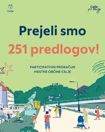 Uspešno zbiranje predlogov in zaključek prve faze participativnega proračuna Mestne občine Celje