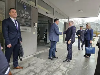 Koordinacija županov Zgornje Gorenjske z ministrom Poklukarjem