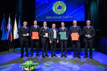 Podeljena priznanja Civilne zaščite