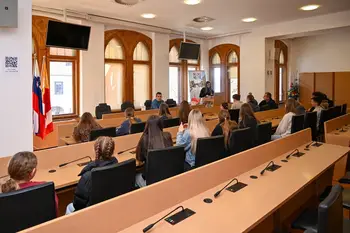 Sprejem plesalcev Plesnega studia Novo mesto