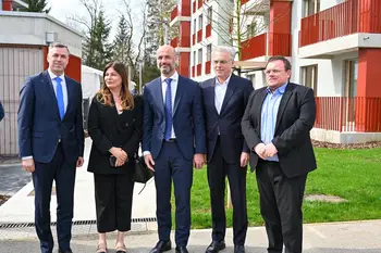 Otvoritev novih stanovanj v Podbrezniku