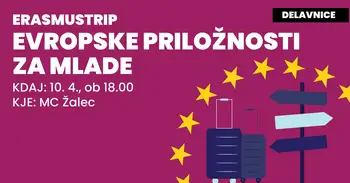 ERASMUSTRIP - EVROPSKE PRILOŽNOSTI ZA MLADE