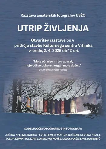 Otvoritev razstave amaterskih fotografov U3ŽO "Utrip življenja"
