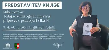 Vabilo na predstavitev knjige Mile Kočevar Vabilo na predstavitev knjige Mile Kočevar