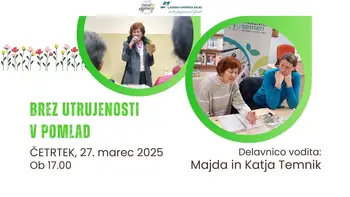 Brez utrujenosti v pomlad - delavnica z Majdo in Katjo Temnik