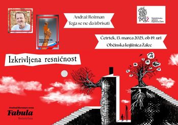Fabulin izbor: Tega se ne da izbrisati – predstavitev knjige Andraža Rožmana