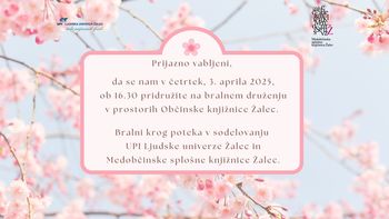 Študijsko-bralni klub v Občinski knjižnici Žalec