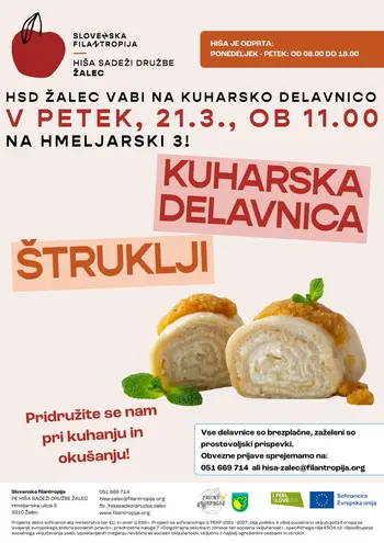 Kuharska delavnica: štruklji