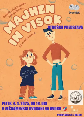 Otroška predstava: MAJHEN IN VISOK