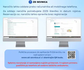 Zdravstveni dom Sevnica/ obvestila pacientom