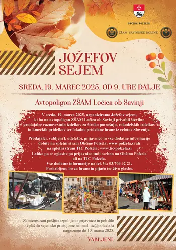 Povabilo na Jožefov sejem na Polzelo