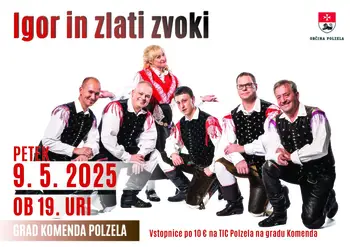 Poletni večer - Igor in zlati zvoki ZARADI SLABEGA VREMENA PRESTAVLJEN NA DRUG TERMIN