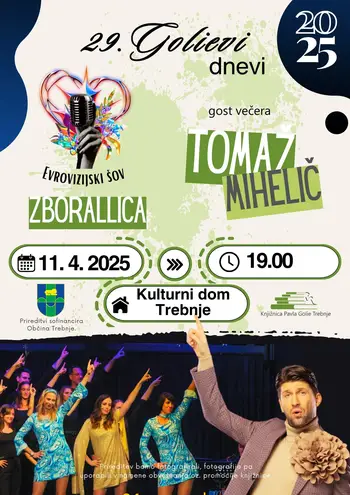 29. Golievi dnevi: Tomaž Mihelič in Zborallica