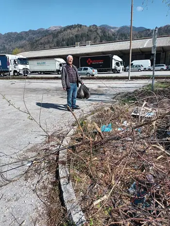 V Krajevni skupnosti Plavž organizirana čistilna akcija