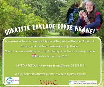 ODKRIJTE ZAKLADE DIVJE NARAVE - Študijski krožek ODKRIJTE ZAKLADE DIVJE NARAVE - Študijski krožek
