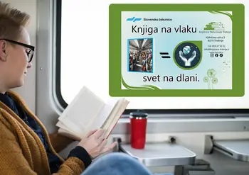 Knjiga na vlaku je svet na dlani