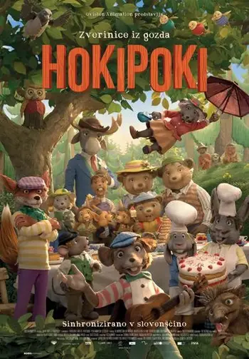 ZVERINICE IZ GOZDA HOKIPOKI/Dyrene i Hakkebakkeskogen