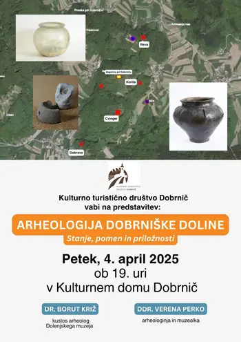 Pogovorni večer na temo "Arheologija Dobrniške doline"