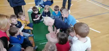 Najmlajše seznanili z delom Rdečega križa