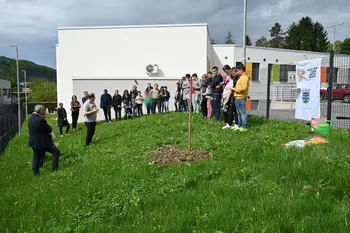 Saditev sevniške voščenke pri OŠ Ane Gale Sevnica