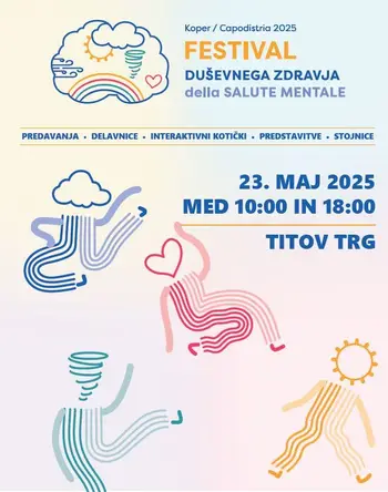 Festival duševnega zdravja 2025 – vabljeni 23. maja v Koper
