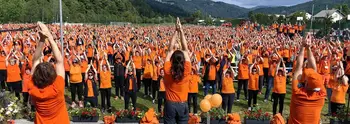 Oranžna energija preplavila Žiri
