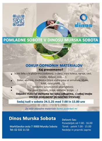 Pomladna sobota v Dinos Murska Sobota