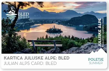 Poletna različica kartice JA: Bled ponovno na voljo