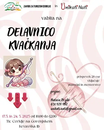 Delavnica kvačkanja - s petljo do umetnine
