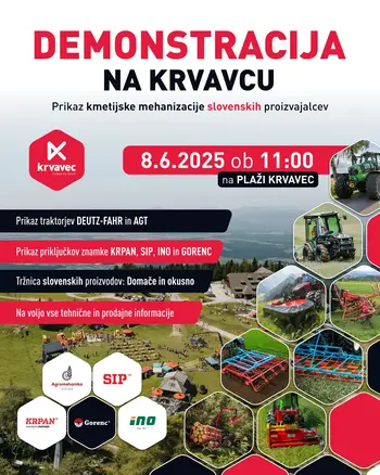PRESTAVLJENO! // TRŽNICA DEMO KRVAVEC 2025 