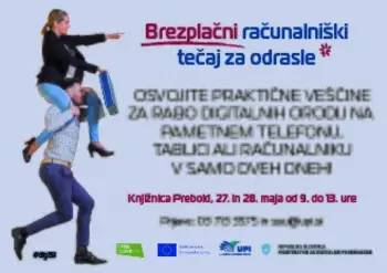 Brezplačni računalniški tečaj za odrasle