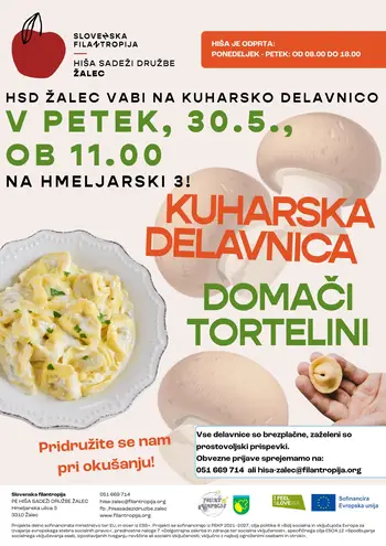 Kuharska delavnica: domači tortelini