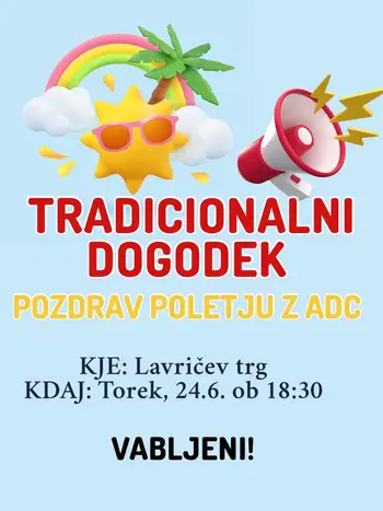 POZDRAV POLETJU Z ADC 2025