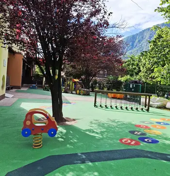 Prenovljeno igrišče v enoti Angelce Ocepek Vrtca Jesenice