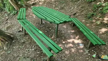 Obnova klopi na razgledni poti