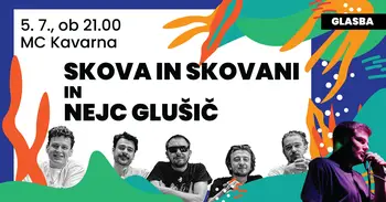 Koncert: Nejc Glušič & Skova in Skovani
