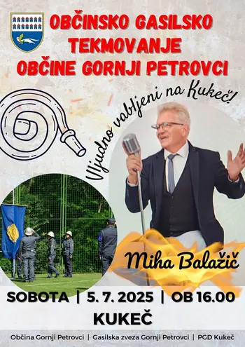 Občinsko gasilsko tekmovanje Občine Gornji Petrovci 