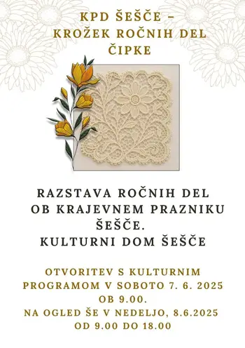 Razstava ročnih del ob krajevnem prazniku