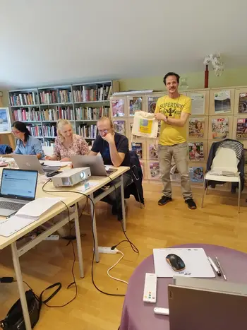 Računalniški tečaj v Občinski knjižnici Prebold