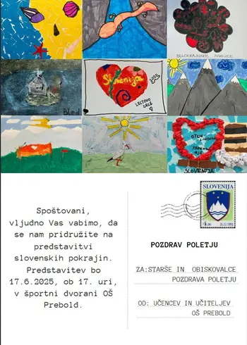 Pozdrav poletju OŠ Prebold