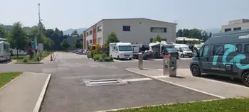 Parkirišče in postajališče za avtodome na Bledu
